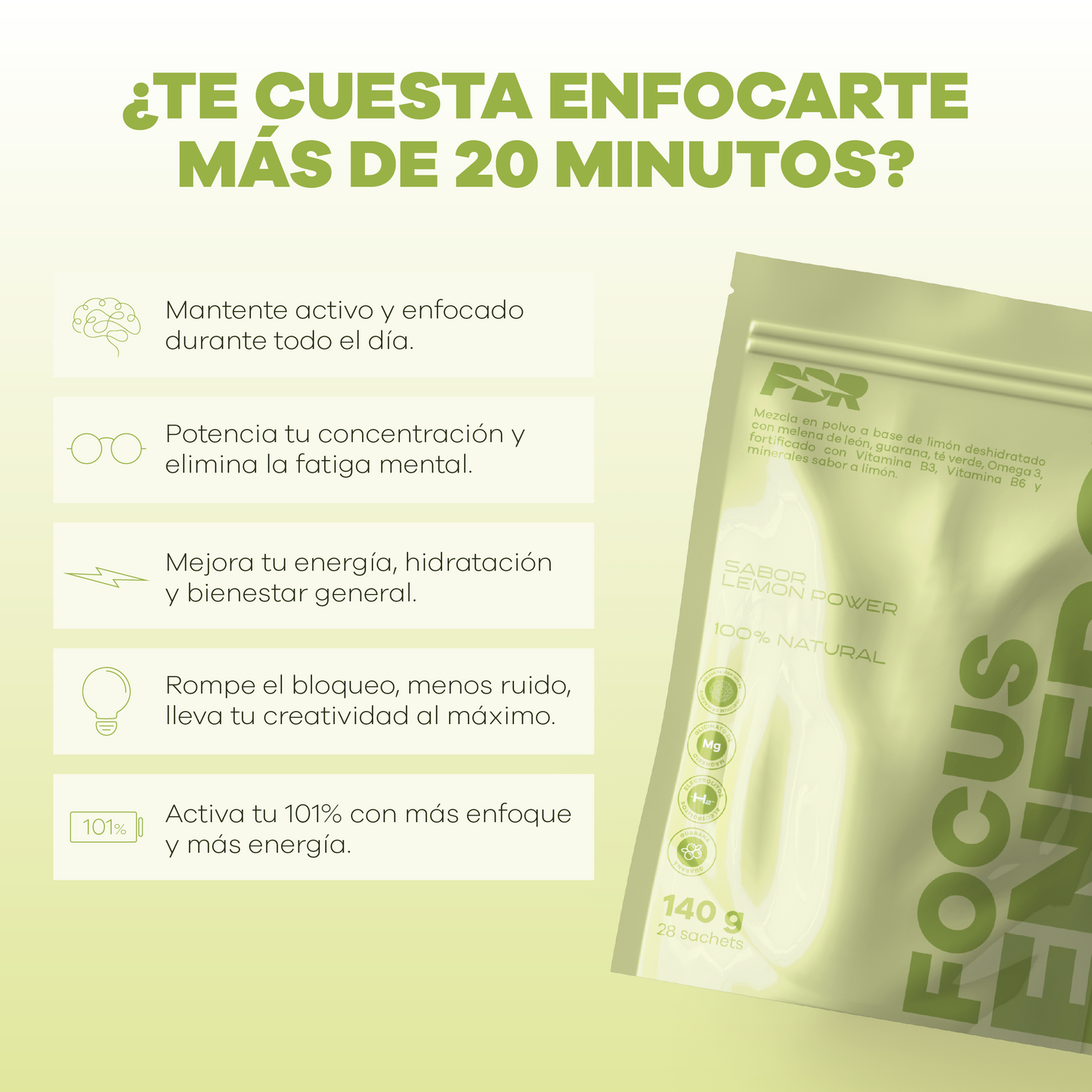 FOCUS ENERGY - PREVENTA